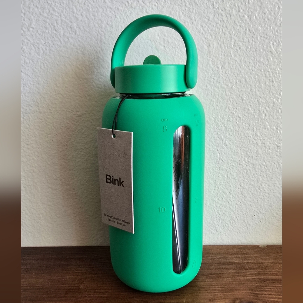 Green Water Bottle 27 Ounces